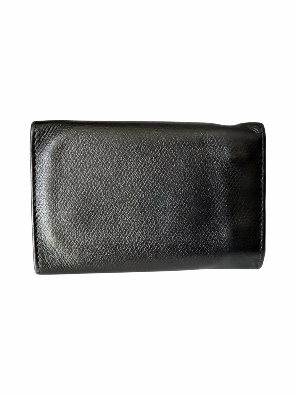 Chanel Key Holder with Gold CC Logo Snap Closure - Black 9 Series